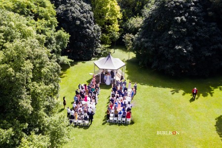 Lainston House Aerial Ceremony