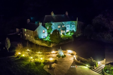 Pengenna Manor, Cornwall - Autumn Aerial Shoot