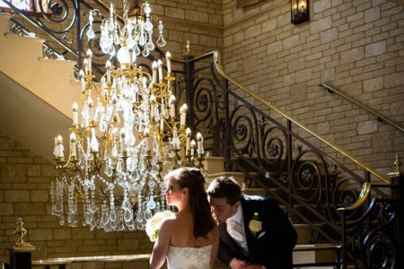 Bride & Groom Wedding Photo at Pennyhill Park