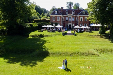 Lainston House Aerial Photo